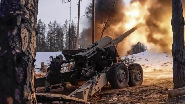 Milicias rusas anuncian el control de estación de trenes al norte de Bajmut