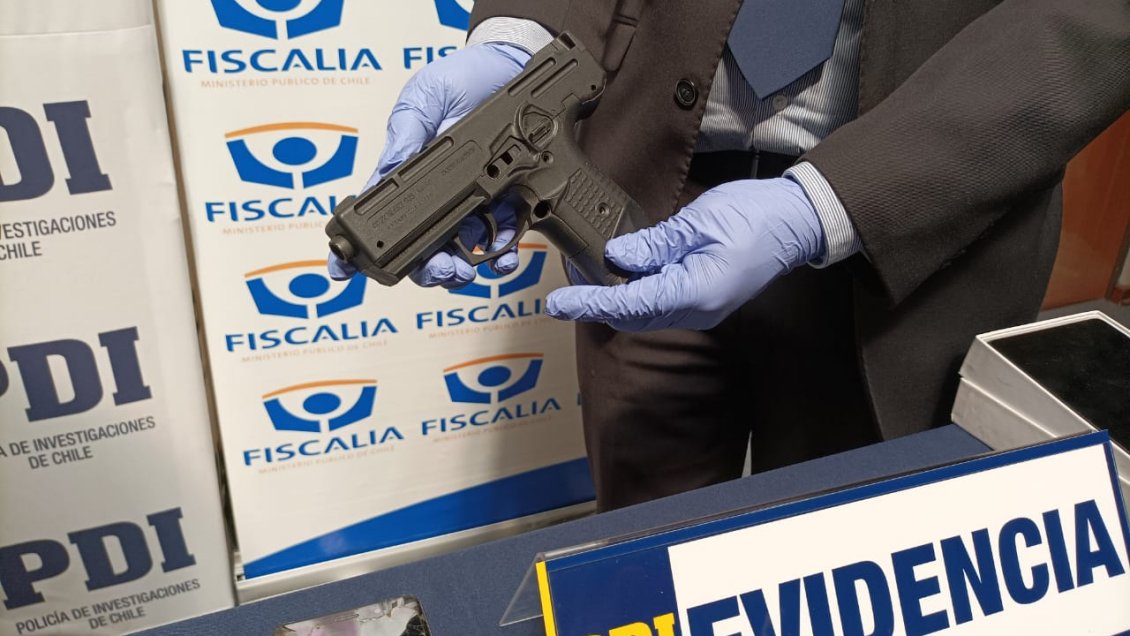 Cayó red que abastecía de armas de fuego a delincuentes de Antofagasta