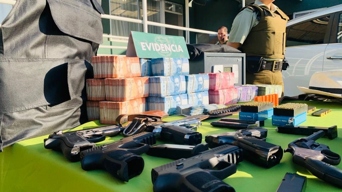 Detienen a sospechoso de robar más de 120 millones de pesos en banco de Quilpué