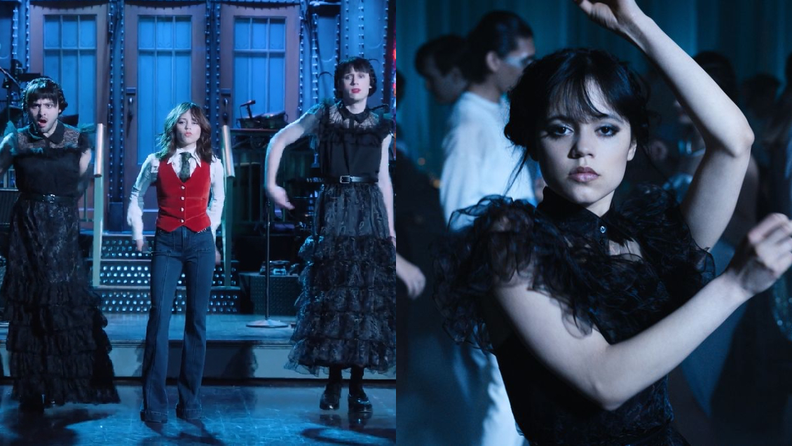 Jenna Ortega recreó el baile de 