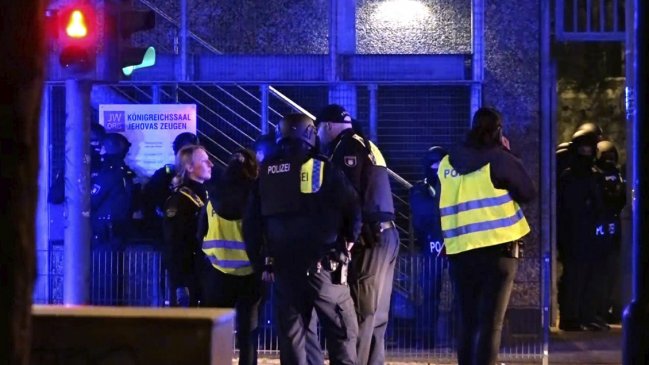  Atacante que mató a siete personas en Hamburgo se suicidó al llegar la policía  