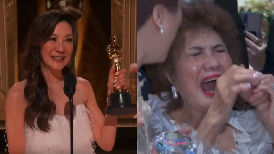 La eufórica celebración de la mamá de Michelle Yeoh tras conquistar el Oscar