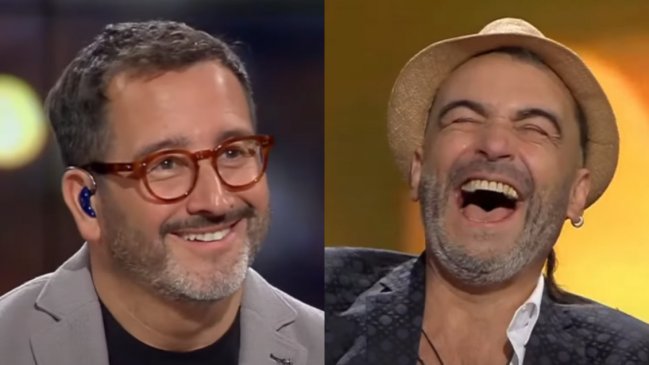 Eduardo Fuentes sacó carcajadas a Jorge Alis con chiste sobre su padre con demencia senil