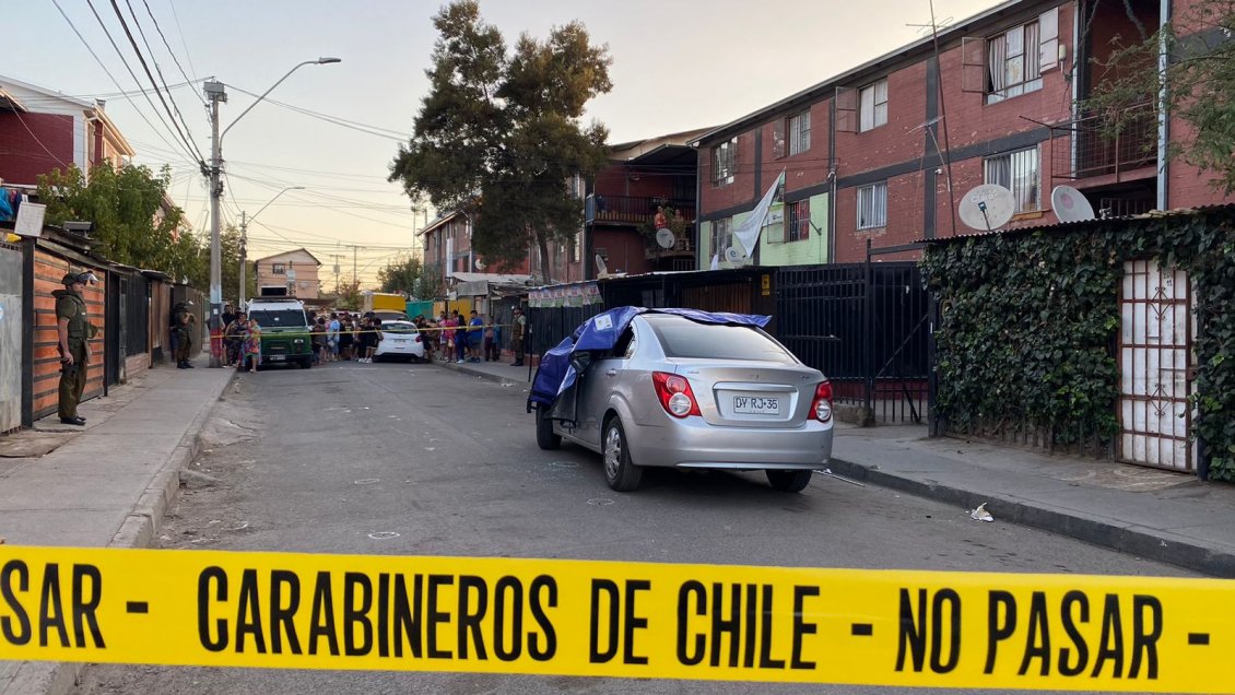 A metros de un colegio: Acribillan a dos personas en San Bernardo