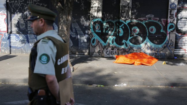  Nuevo homicidio a balazos en el centro de Santiago  