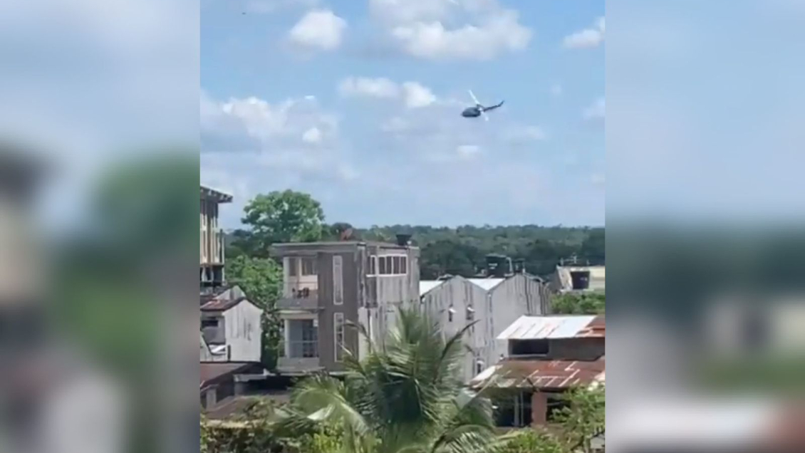 Un helicóptero del Ejército colombiano se desplomó y dejó cuatro militares fallecidos