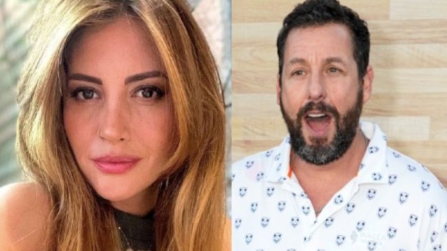 Karen Bejarano relató experiencia al conocer a Adam Sandler en París: 