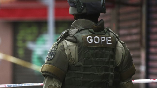 Era chicha, no una bomba: explosión movilizó al GOPE en mall de Curicó