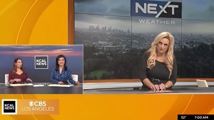  Meteoróloga se desmayó en pantalla cuando iba a informar sobre el clima  
