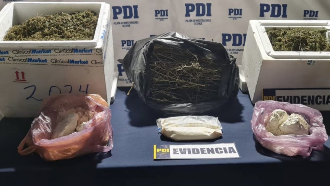PDI desbarató banda narco que tenía su centro de operaciones en Machalí
