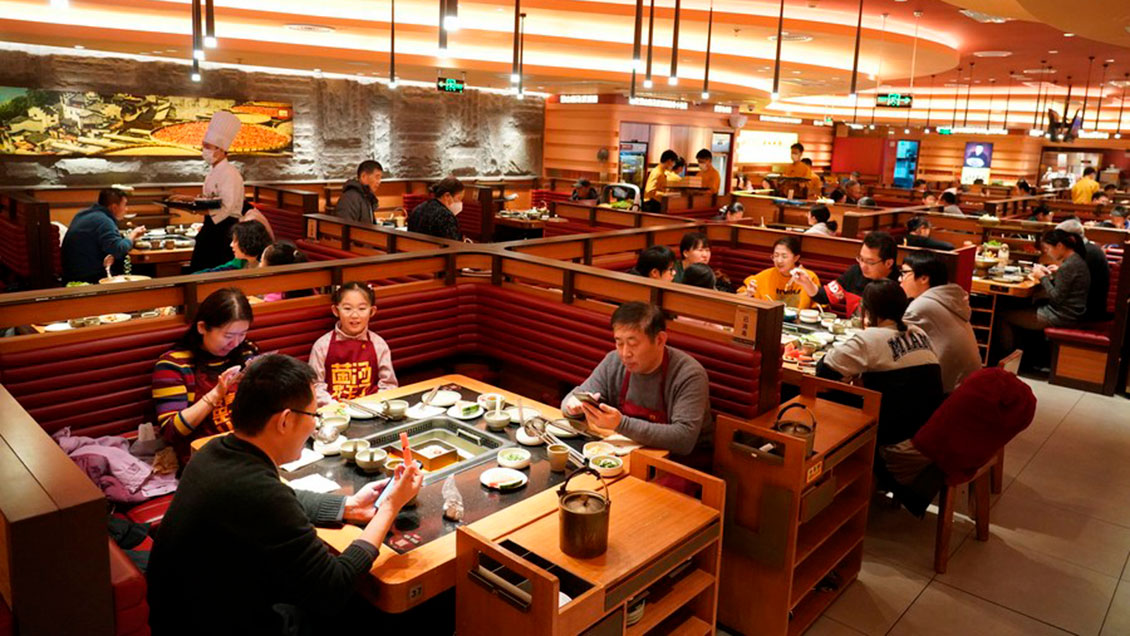 China promete apoyo al consumo en el sector de restaurantes