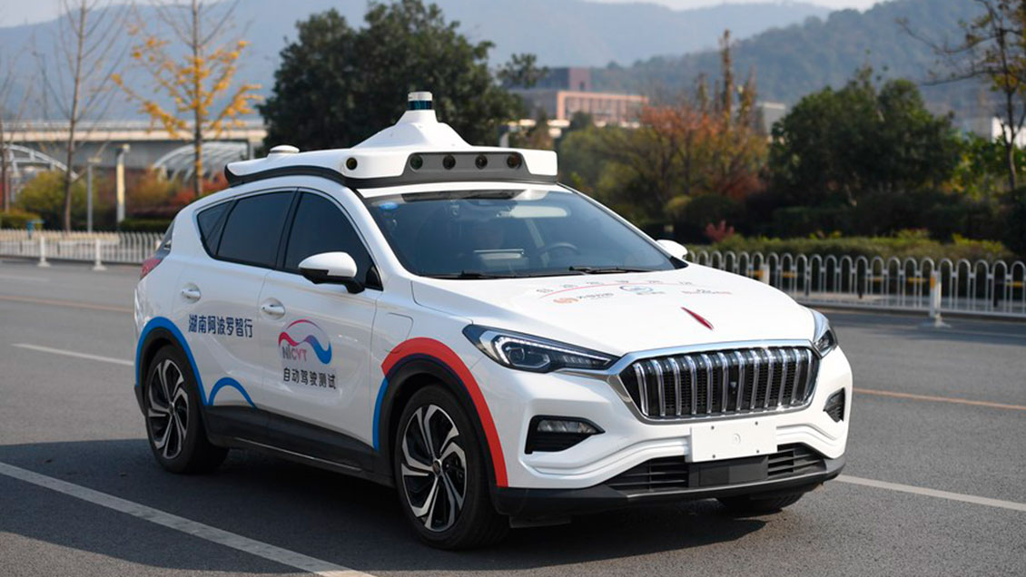 Taxis sin conductor salen a las calles en Beijing