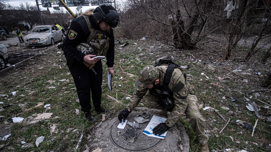 Cerca de un 30% del territorio ucraniano está contaminado de explosivos y minas