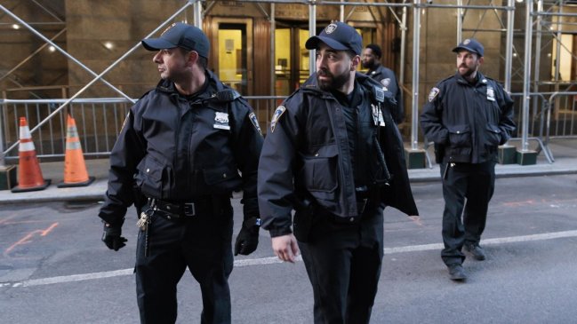 Policía de Nueva York preparada para 
