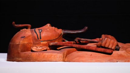   El sarcófago del faraón Ramsés II llegó a París 
