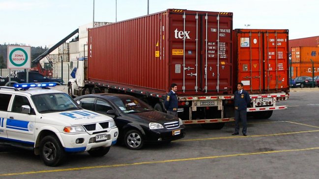 Tres contenedores fueron robados en recinto extraportuario de San Antonio