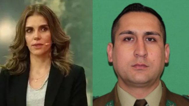 María Luisa Godoy no pudo contener las lágrimas al hablar sobre la familia de carabinero asesinado