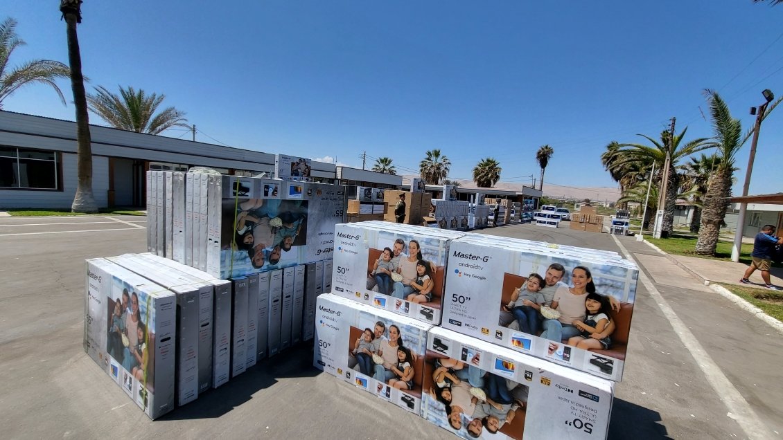 Sujetos robaron más de 500 televisores desde camión en el valle de Lluta