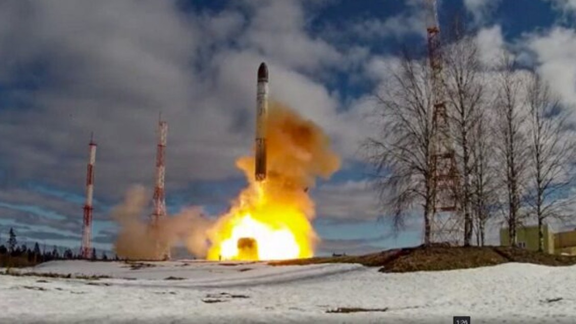 Rusia probó con éxito un misil intercontinental