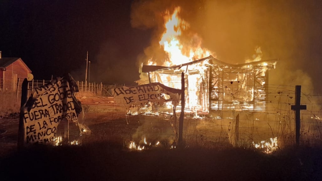 Ataque incendiario en Cañete dejó dos viviendas destruidas