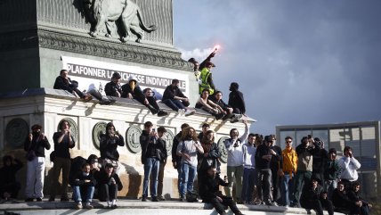   Francia: Menos manifestantes en la víspera del fallo sobre la constitucionalidad de la reforma de pensiones 