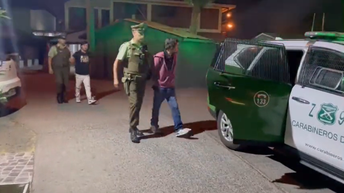 En operativos simultáneos, Carabineros detuvo a cinco sujetos en La Florida