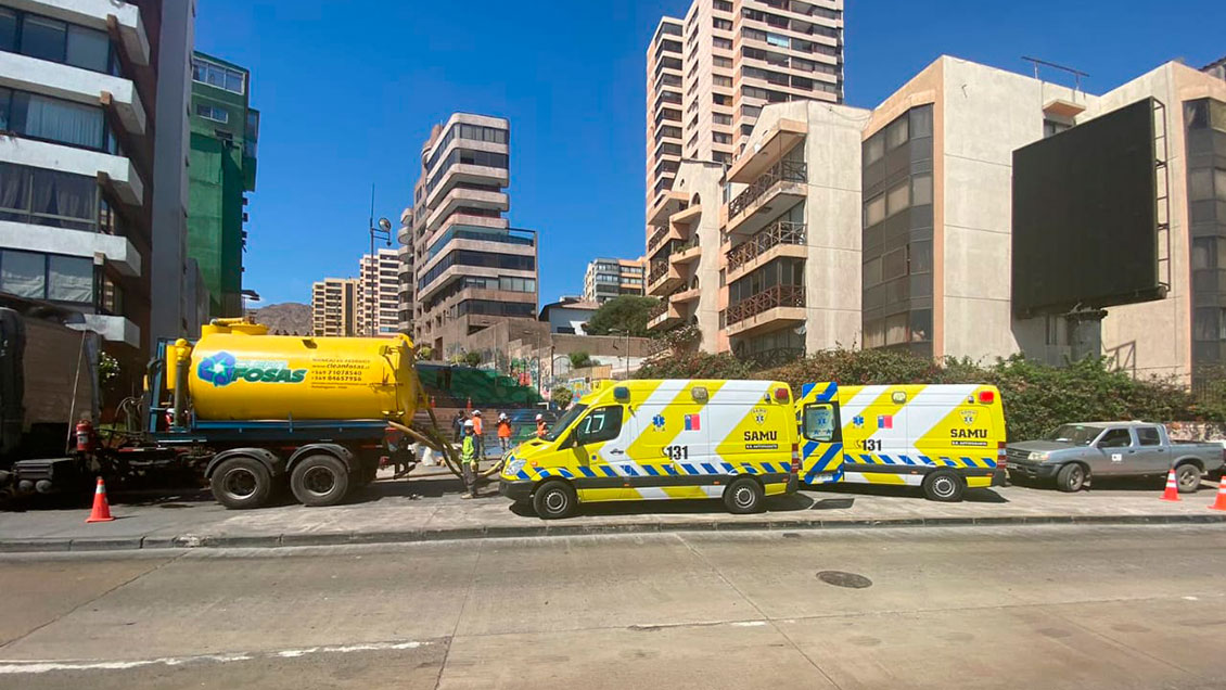 Un trabajador murió y seis resultaron intoxicados por accidente laboral en Antofagasta