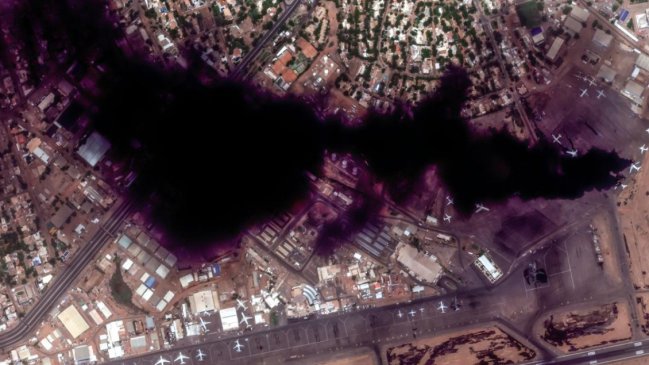Los intensos combates continúan por tercer día en Sudán