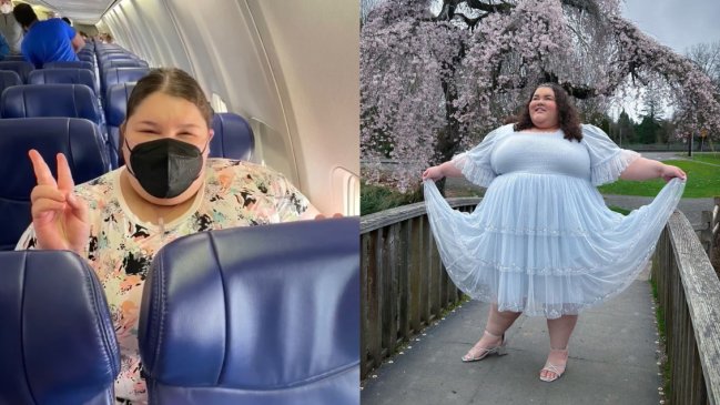 Influencer plus size exige mejores tratos en las aerolíneas y asientos gratis