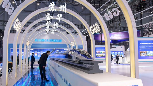 Sistema chino de levitación magnetica completó primera prueba de suspensión