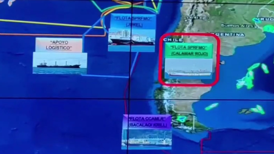 Chile vigila con preocupación la presencia de pesqueros chinos en la Antártica