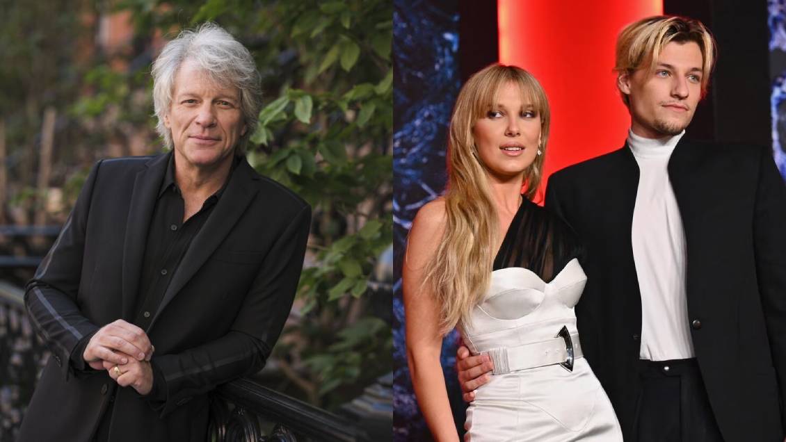 Jon Bon Jovi se refirió al compromiso de su hijo con Millie Bobby Brown