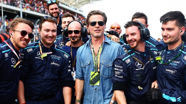 Brad Pitt conducirá un auto de Formula 1 como parte de su nueva película