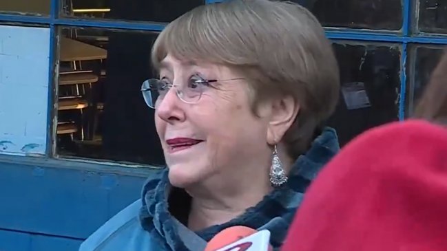 Michelle Bachelet pidió coherencia con la unidad para el proceso constituyente tras dichos de Chahuán
