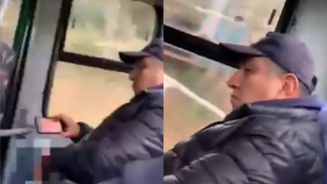Menor de edad grabó a degenerado masturbándose en un bus en Villarrica