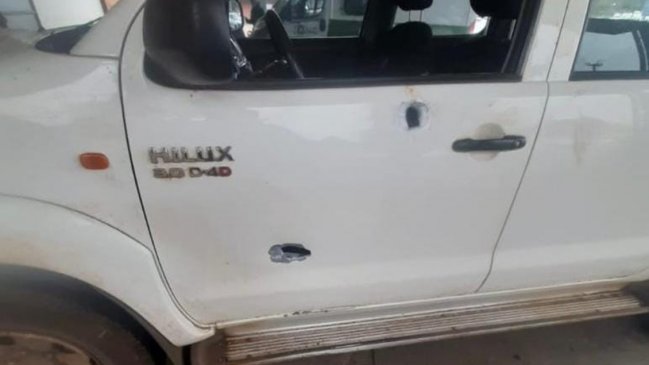 Traiguén: Dos agricultores fueron baleados y un camión fue incendiado