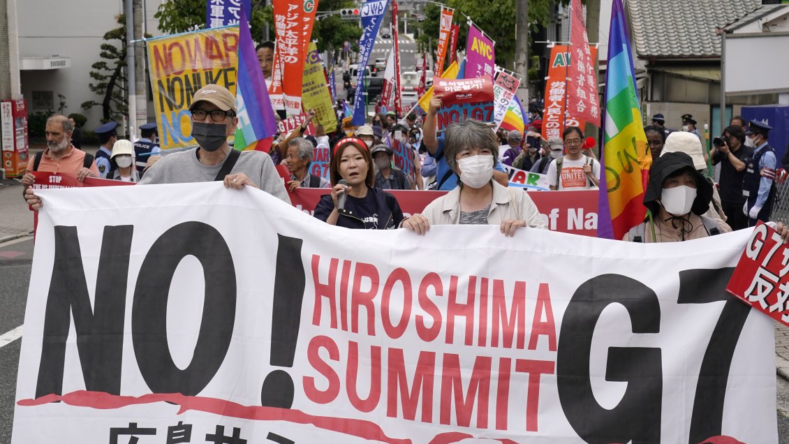 Sobrevivientes de Hiroshima consideran insuficiente la visita de los líderes del G7