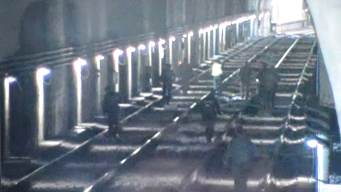 Huida de delincuentes complicó el servicio del Metro de Valparaíso