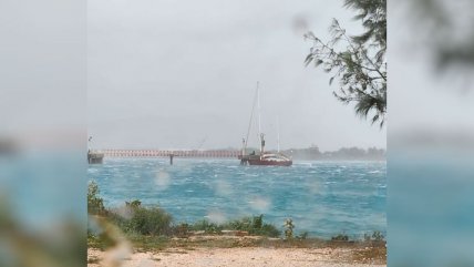   Velero que recrea la primera vuelta al mundo desapareció al paso del tifón Mawar 