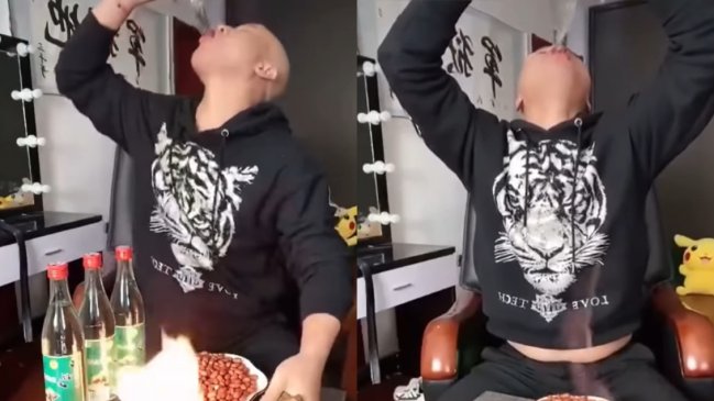 Le dio un coma etílico: Influencer murió tras transmisión en vivo bebiendo botellas de alcohol