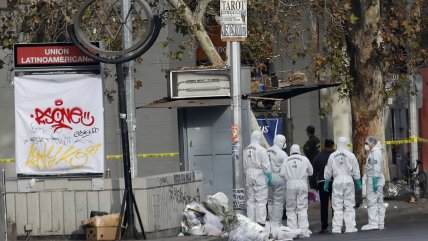   Carabineros Investiga hallazgo en la Alameda de un cuerpo decapitado 