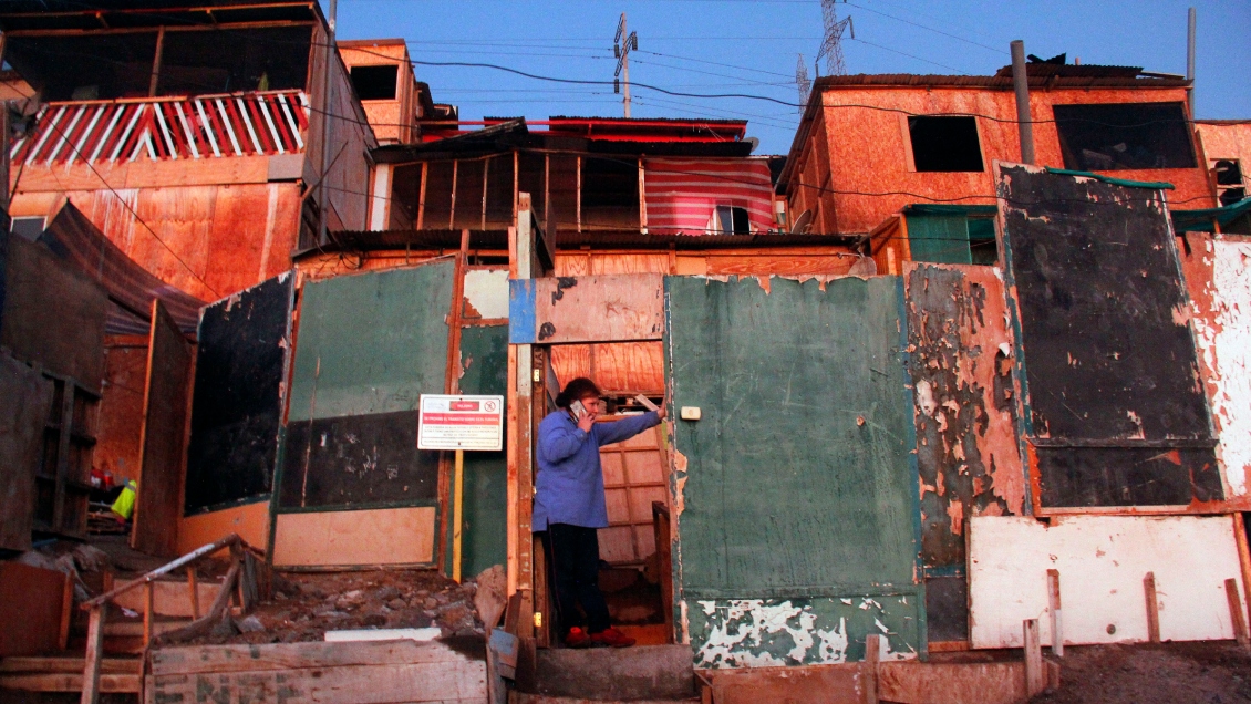 Riesgo de aluvión en macrocampamento Balmaceda de Antofagasta