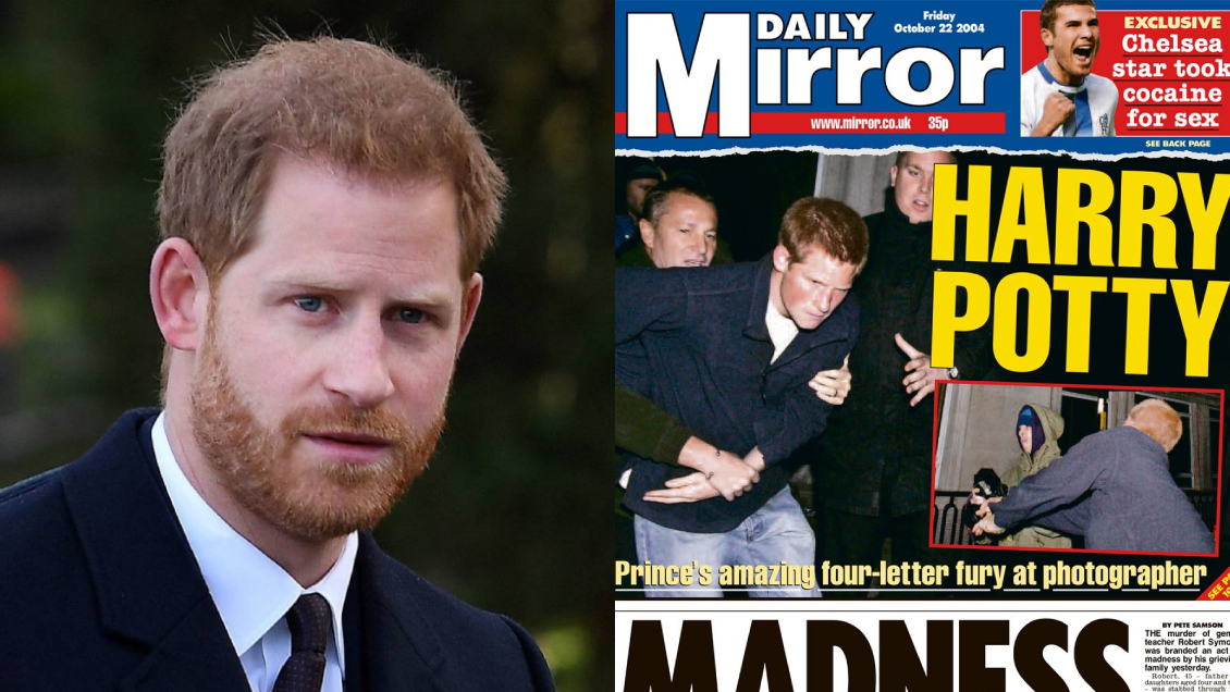 El príncipe Harry culpó a los diarios de generarle 