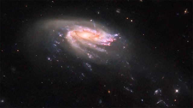 [Video] Telescopio Hubble capta galaxia con forma similar a una medusa ...