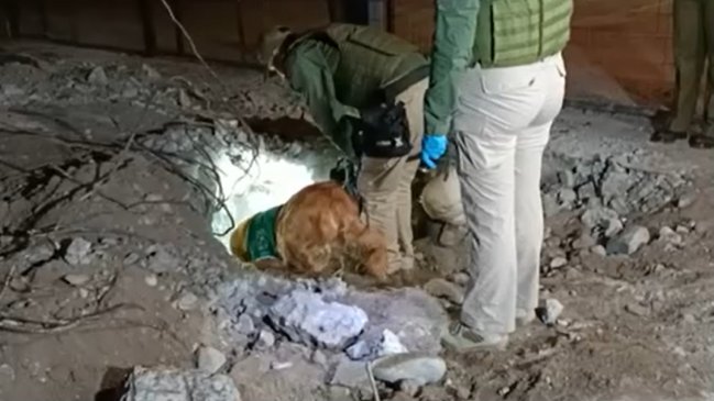 Mausoleo narco de Lo Espejo escondía una bóveda: Había rastros de droga