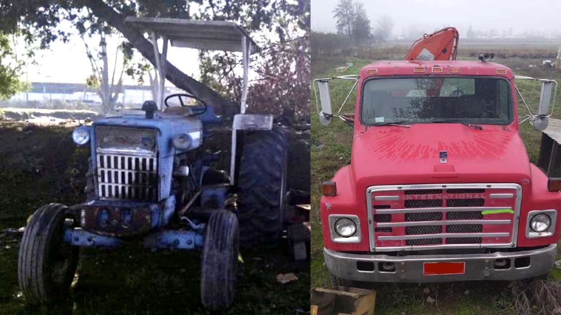 PDI recuperó dos tractores y un camión que habían sido robados hace dos meses