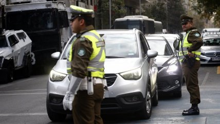  Tacos en Santiago Centro tras corte de calles por inicio de Consejo Constitucional  
