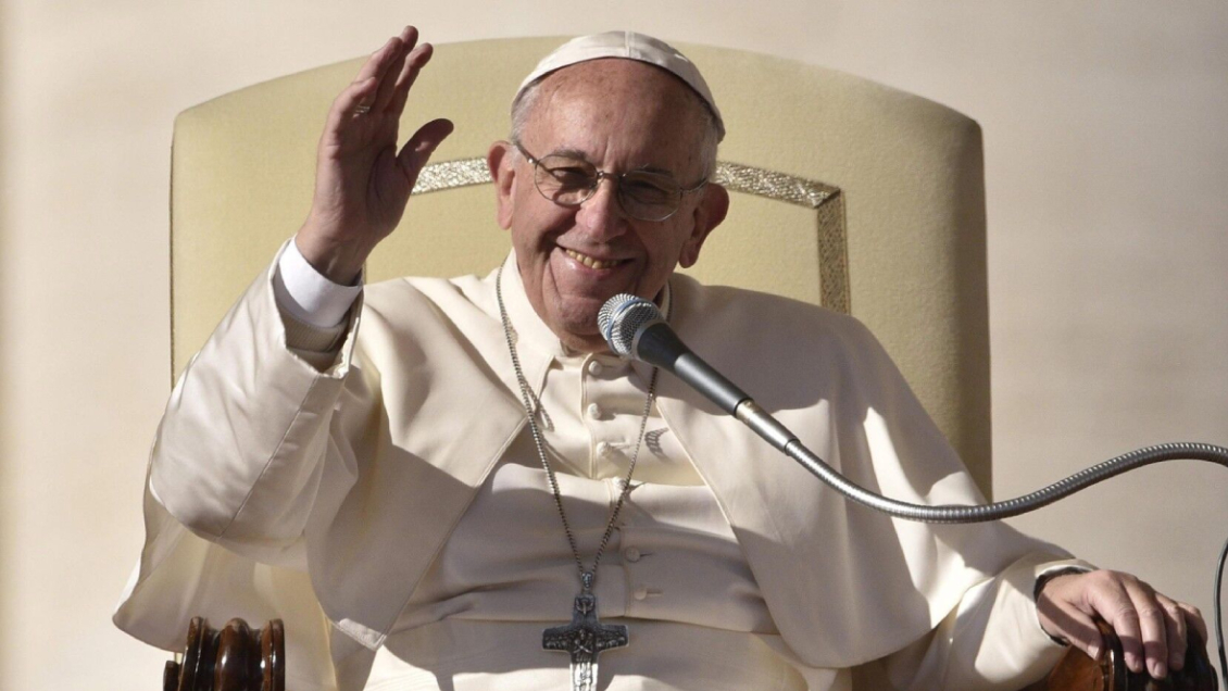 El papa pasó una noche 