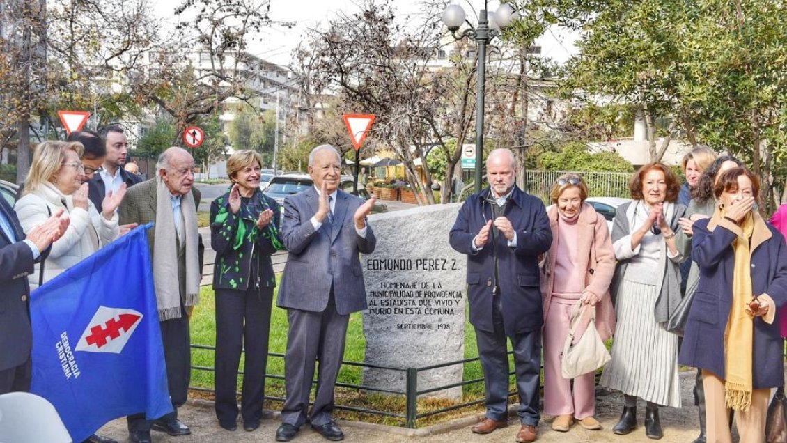 Providencia realizó un acto conmemorativo en honor al exministro Edmundo Pérez Zujovic