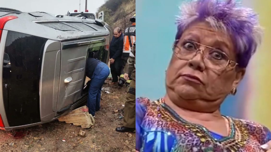 Así quedó el automóvil de Patricia Maldonado tras accidente en la Ruta 68